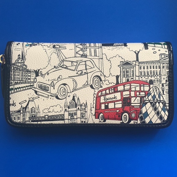 Harrods of London Landmarks wallet - Picture 2 of 5